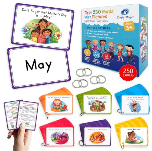 Simply Magic Sight Words Flash Cards - Language Skills - Language - Kid - Basic