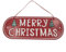 Cartel Colgante de Navidad, Hierro Feliz Navidad Tablero Merry Christmas Letrero de Puerta Decoración Pared Señal Colgante para Decoración de Fiesta