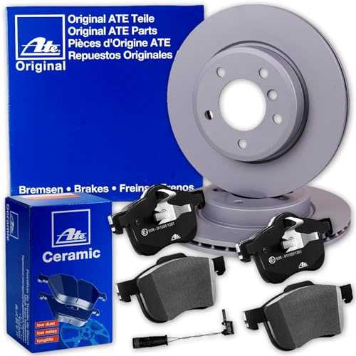 ATE Bremsscheiben + CERAMIC Beläge vorne für C-Klasse W205 S205 A/C205