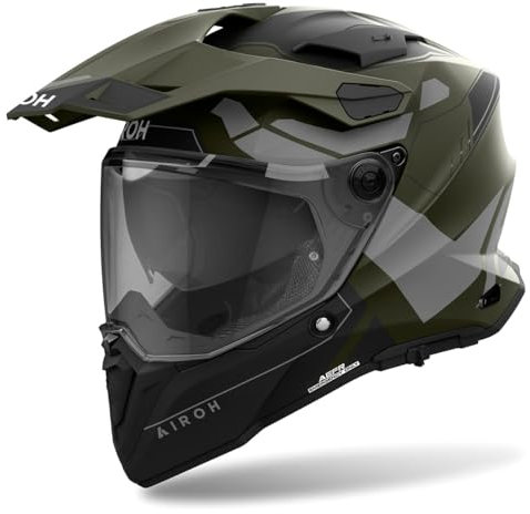 AIROH COMMANDER 2 REVEAL MILITARY GREEN XS