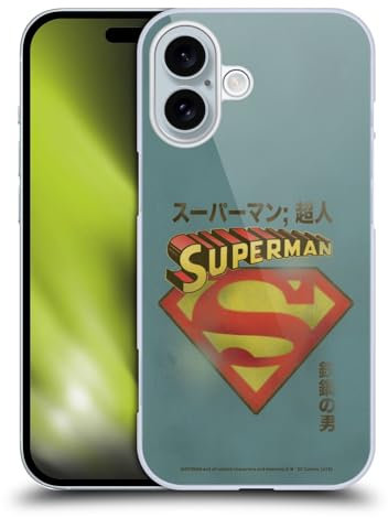 Head Case Designs Offiziell Zugelassen Superman DC Comics Klassisch Supergirl Comic-Kunst Harte Rueckseiten Handyhülle Hülle Huelle kompatibel mit Apple Apple iPhone 16
