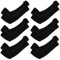 6 Pairs UV Protection Arm Sleeves for Men Women UPF 50+ Cooling Sun Protection Gaming Sleeve Breathable Running Arm Sleeves with Thumb Hole Compression Sleeve for Driving Golfing Fishing Cycling