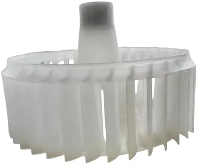 Heat Pump Dryer Impeller Fan，Compatible for Samsung，Dryer Motor Fan Blade(White)