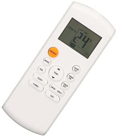 Cuifati Telecomando Universale per Climatizzatore con Retroilluminazione a LED, Materiale ABS Premium Facile da Usare per Carrier MrCool FRIMEC Sostituisci RG57B1 BGE RG57A6 BGEF TV Remote