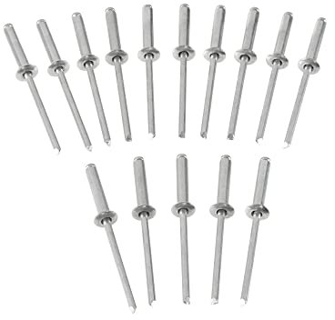 Stanley 1-PAA52T - Remaches de aluminio 4 x 3mm (20 u.)
