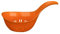 Ideal Textiles Orange Plastic Colander With Handle, One Size, Dishwasher Safe