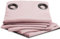 Moondream Vorhang Blickdicht Uni Altrosa Ton Pink 260 x 145 cm