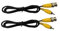 Security-01 2 paquetes de 1 metro BNC a RCA cable de vídeo conector para cámara CCTV de DVR a TV