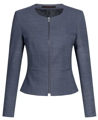 GREIFF Modern with 37.5® Damen Kurzblazer Slim-Fit Marine Pinpoint 42