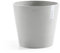 Ecopots ashortwalk Amsterdam Pot de Fleurs en Plastique recyclé (D 30 x H 26 cm) (Blanc Gris)