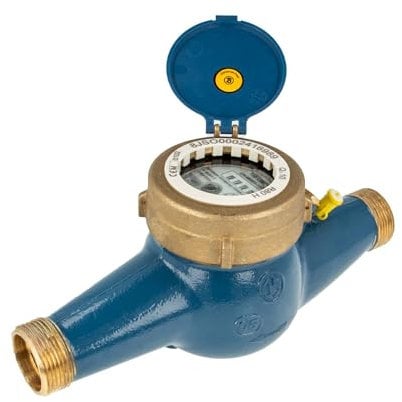 JS Hauswasserzähler MNR 1 Zoll DN 25 Q3=10, R80, Baulänge 260 mm