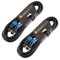 2 x Rean Male Locking Speakon to Speakon Lead/Speaker PA Amp Cab Cable / 2 Pack 6m