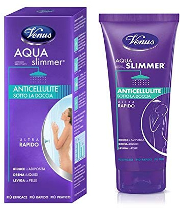 Venus Set 6 Aqua Slimmer anticellulite sotto Doccia igiene e Cura della Persona, Multicolore, Unica