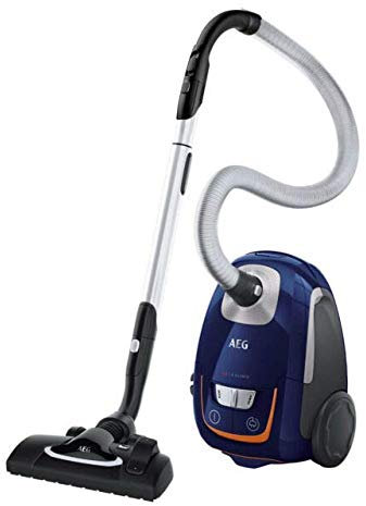 AEG Bodenstaubsauger VX8-3DB-P dunkelblau Staubsauger- & -Zubehör Dank wendigem Design erreichen Sie selbst schwierige Ecken.