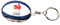 Gilbert Porte CLE France Rugby Porte clé Equipe de France de Rugby en Mousse Taille Environ 11 cm
