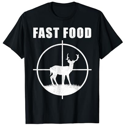 Jäger - Rehjagd - Fast Food - Fadenkreuz T-Shirt