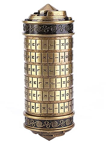 Code Cryptex Letter Password Lock Ring Holder Caja de Regalo para Navidad Día de San Valentín Brain Teaser Lock Puzzles
