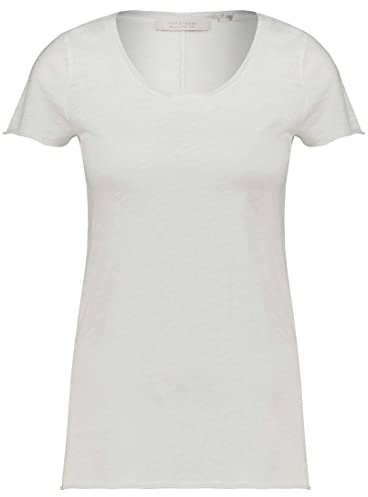 Rich & Royal Damen Shirt SLUB Kurzarm Weiss (10), XL