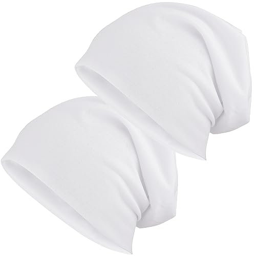 EINSKEY Mütze Herren Damen Dünne Slouch Beanie Hat Leicht Atmungsaktiv Sportmütze Übergangsmützen für Joggen, Fahrradfahren, Schlafen, Haarausfall, Chemo