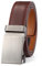 guvoosm Gürtel Herren,Leder Automatik Gürtel Für Herren Business Anzug -3,5cm Breite-03-110-Brown 6033