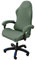 OQHAIR ergonomico Coprisedia da gaming Jacquard elasticizzato Rivestimento per sedia da gioco Antiscivolo antipolvere con 2 coperture per braccioli con cerniera -verde-1