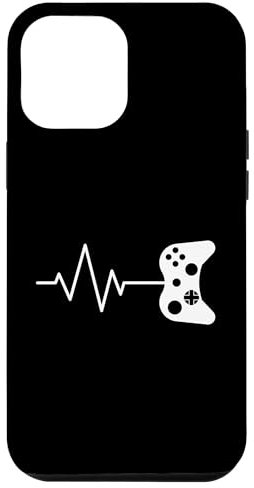 Carcasa para iPhone 14 Pro Max Heartbeats - Joystick divertido para videojuegos, señales de joystick