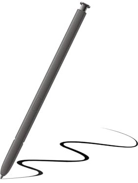 S24 Ultra S Pen NoBluetooth pour Samsung Galaxy S24 Ultra S Stylo de remplacement, version américaine, S24 Ultra Stylet pour Samsung Galaxy S24 Ultra, Gris foncé