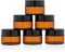 HOTUT Pot de Crème Vide en Verre, 6pcs 30ml Pot Vide en Verre, Petite Contenants Cosmétiques, Boite échantillon Cosmétique de Voyage, Pots Creme Vide pour Lotions Crèmes Onguents Maquillage de Voyage
