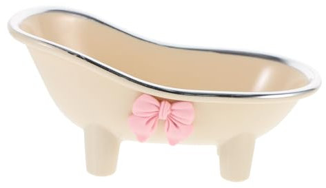 PHENOFICE Badewannenform Seifenschale Aus Abs Für Badezimmer Und Küche Spülmittel Tablett Seifenhalter Für Stückseife Und Waschbecken Dekoration