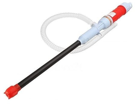 Pompe Électrique de Transfert de Liquide Eau Carburant Pompe à Siphon Pottable 6 litres/minute Alimenté par 2 Piles Batteries