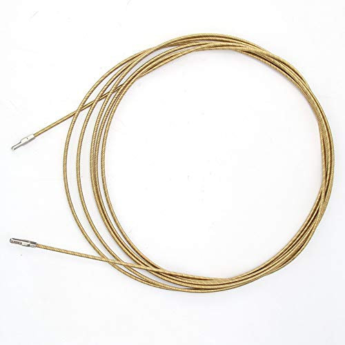 Electrical Wire Pulling Tool Set - Cable and Wire Puller for Ethernet, Electrician Wire, Metal Fish Tape, and Conduit Installation - Cable Rods and Pulling Accessories (5M)