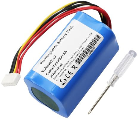 5200mAh Battery Compatible with Sony SRS-XB40 SRS-XB41 Portable Bluetooth Speaker，Replacement for ID659B ID770 JD770B 7.4V