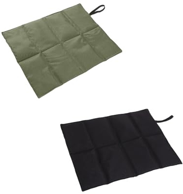 Zusammenklappbare Outdoor-Sitzkissen, bequem, wasserdicht, große Sitzkissen, für Strand und Picknicks, Thermoisolierung, 2 Stück