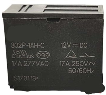 Relais de four à micro-ondes 302P-1AH-C 12VDC 17A 12V 10 pièces 302P-1AH-C MO2 Relais de chauffe-eau