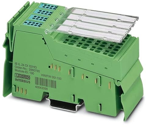 IB IL 24 DI 32/HD-PAC Inline, Digital Input Terminal, Digital Inputs 32, 24 V DC, Connection Technology 1-Conductor, Transmission Speed in Local Bus 500 kbit/s, Includes Inline Plugs