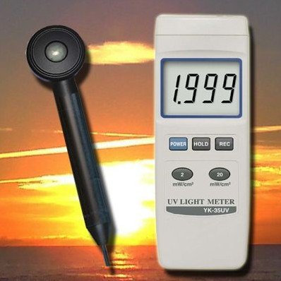 OCS.tec UV-Messgerät UV1 UVA/UVB Sonnenstrahlung Solarium Sonnenstudio