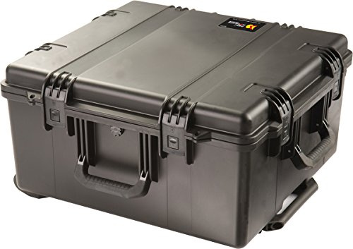 PELI Storm IM2875 Bruchfester Peli Case Transportkoffer, Wasser- und Staubdicht, 89L Volumen, Ohne Schaum, Schwarz