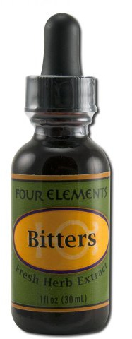 Bitters Tincture Blend Four Elements Organic Herbals 1 oz Liquid