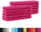 BaSaTex 10er Pack Frottee Gästetücher Set 30x50, Gästetuch aus 100% Baumwolle Öko-Tex Made in Green, Farbe Magenta Pink