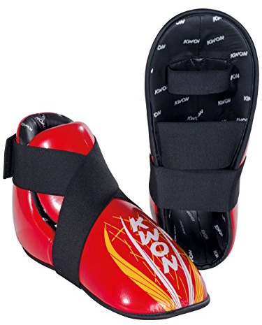 Kwon Fußschutz Phantom rot-blau-schwarz