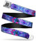 Buckle-Down Sicherheitsgurt – TJ-Kolibri – 2,5 cm breit – 50,8–91,4 cm lang, Mehrfarbig, Weit 2.5 cm/50-90 cm Länge