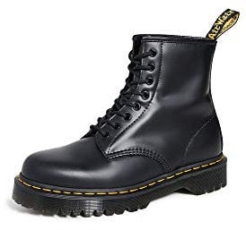 Dr. Martens 25345001, Anfibi Donna, Black, 38 EU
