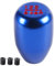 Fydun Gear Knob 6 Gang Auto Schaltknauf Universal Metall Modifikation Manueller Schaltkopf Gangschaltung(Blau)