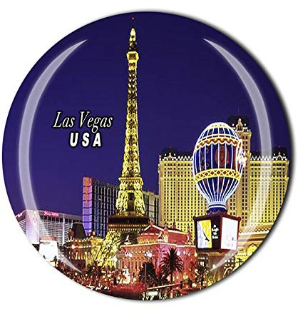 Las Vegas Nevada USA Kühlschrankmagnet, Souvenir, Geschenk, Kühlschrank-Magnet-Sticker-Kollektion
