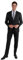 Steffen Klein Herren Anzug Wolle| Business Anzug | schwarz| Regular Fit | Klassischer Stil, Elegant | Bequeme Passform und Professioneller Look | Unvergleichbarer Komfort | Größe: 50
