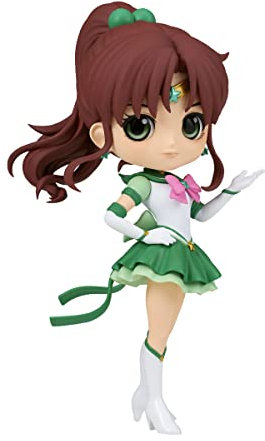 BANPRESTO - Pretty Guardian Sailor Moon Cosmos Der Film - Ewiger Segler Jupiter (ver. A), Bandai Spirits Q Posket-Figur Medium