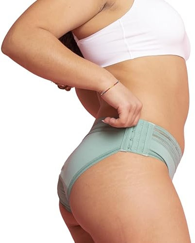 Beppy Bragas menstruales 2 Unidades Ropa Interior Menstrual para Flujo Medio o Leve - Calzones absorbentes Siren (M)