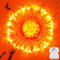FFZZKJ Halloween Lights Outdoor Battery Operated Timer for Halloween Decorations Waterproof 3M 30 LED String Lights for Indoor Outdoor, Window, Porch, Balcony, Party, Orange