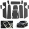 GAFAT J eep Avenger 2023 2024 2025 Tappetini Antiscivolo, Avenger Hybrid EV Tappetini in Gomma Antiscivolo, Tappetini per Console Centrale, Porte, Compatibili con Accessori Jeep Avenger (Nero)
