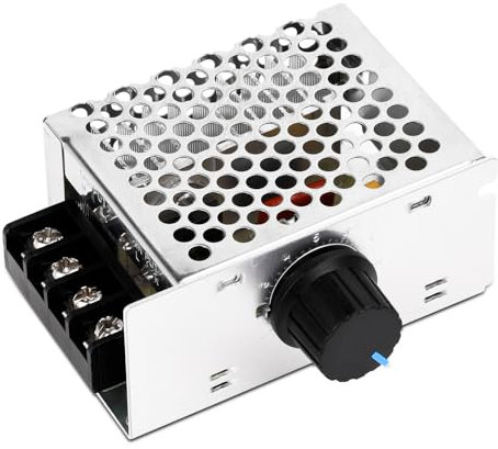 VOKTTA AC 220V 4000W Drehzahlregler High Power SCR Elektronischer Spannungsregler Gouverneur Dimmer Drehzahlregler Kontrolle Spannung Temperatur